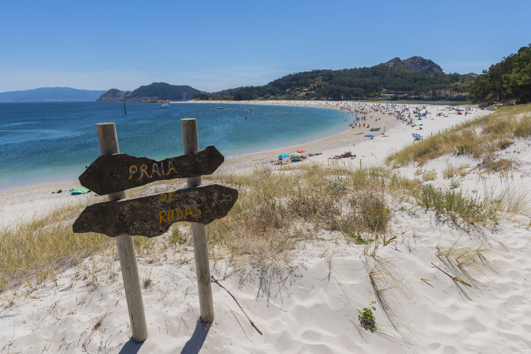 Beach on Cies Islands